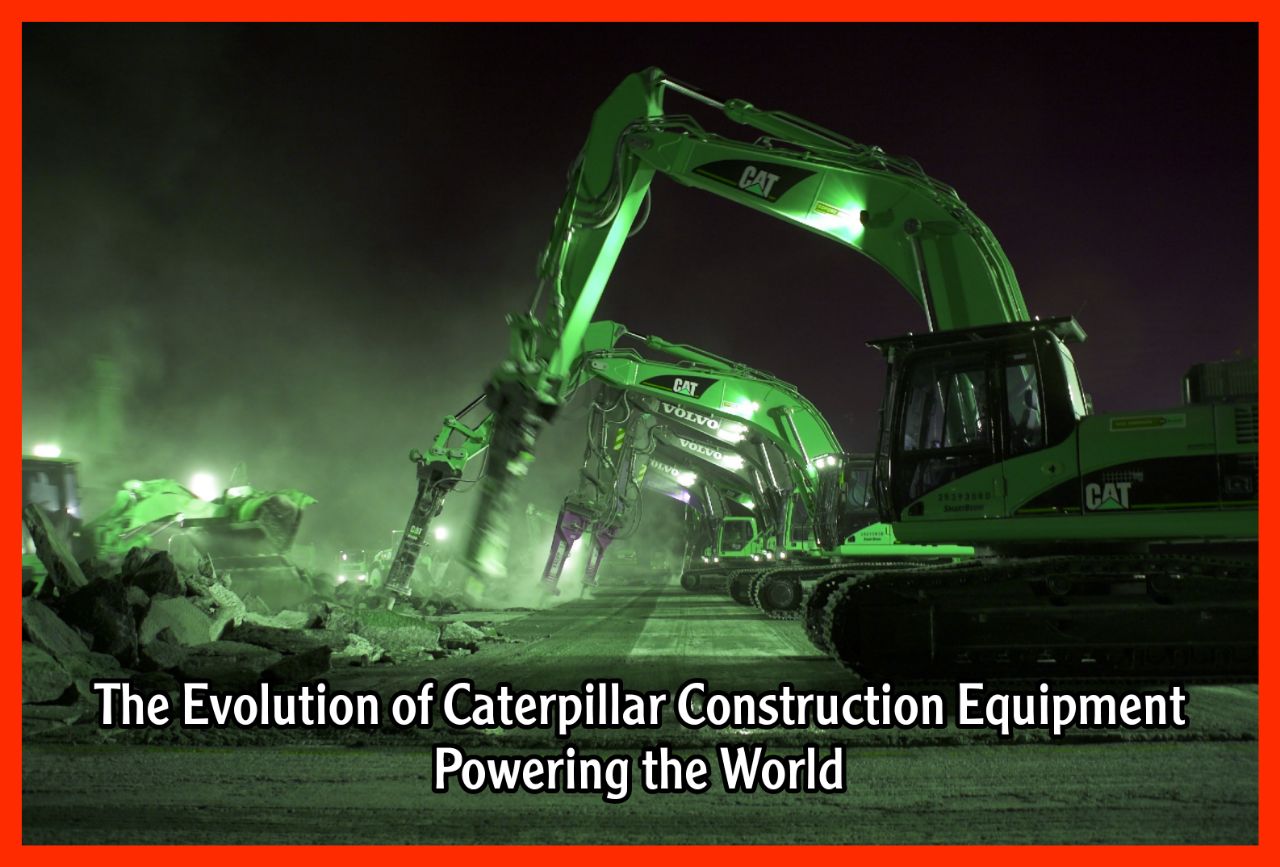 The Evolution of Caterpillar Construction Equipment Powering the World