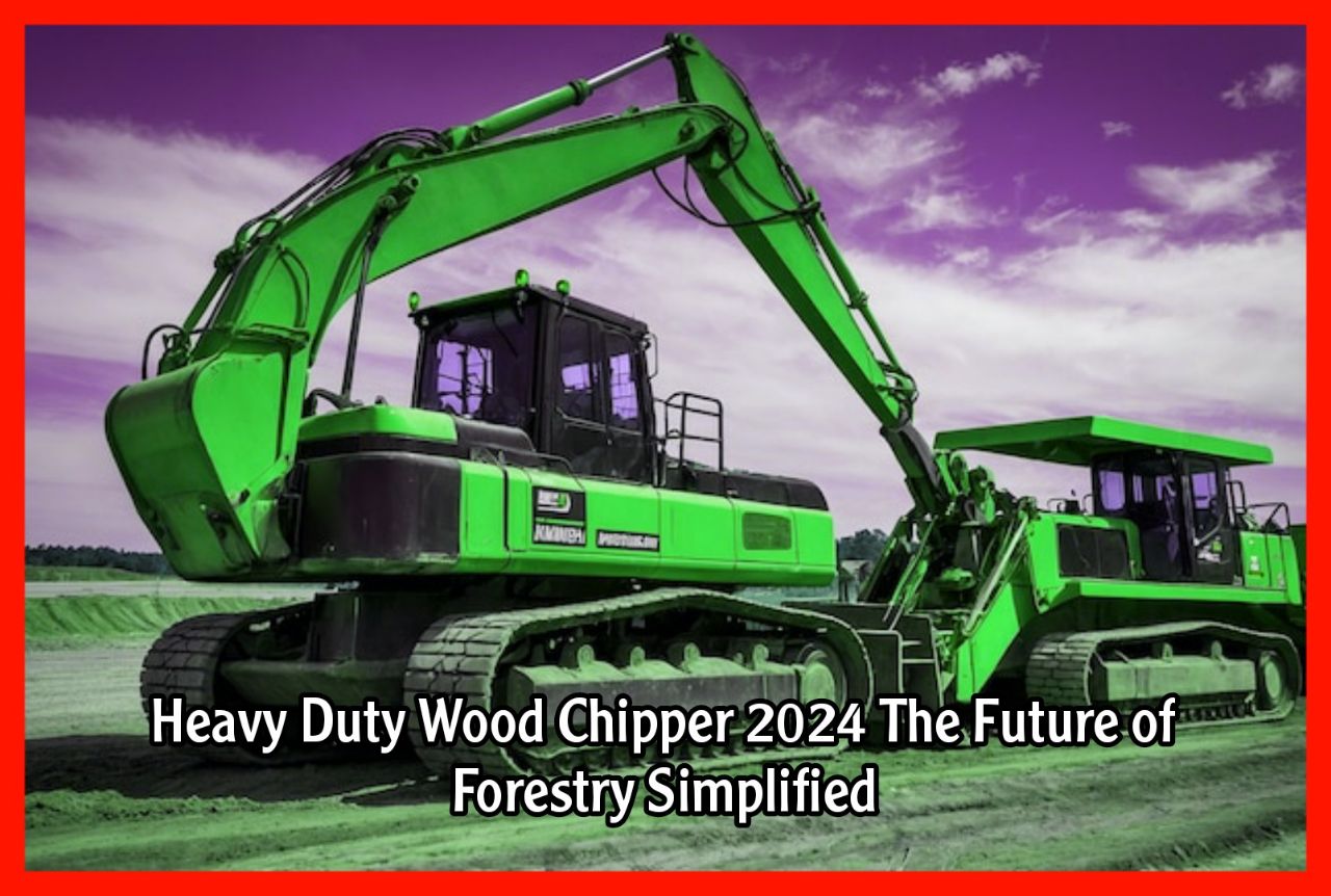 Heavy Duty Wood Chipper 2024 The Future of Forestry Simplified